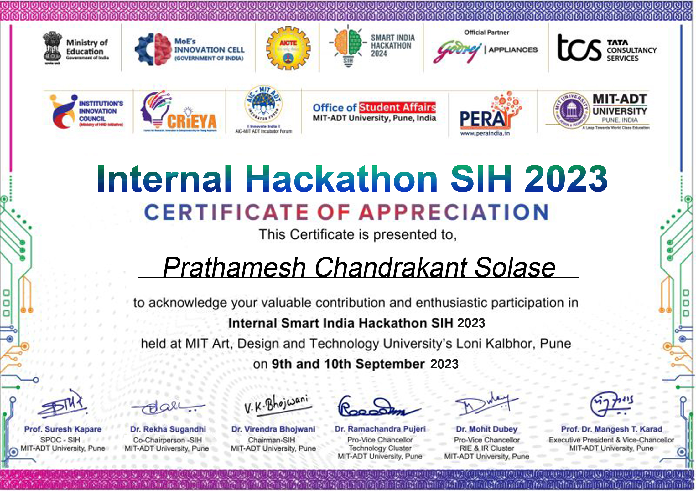 Hackathon team collaboration